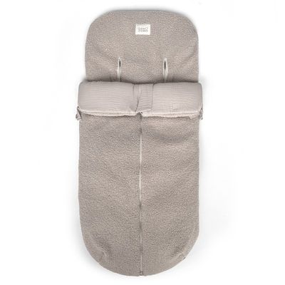 Babyshower - Voetenzak Latte Doodle 2de zit kinderwagen