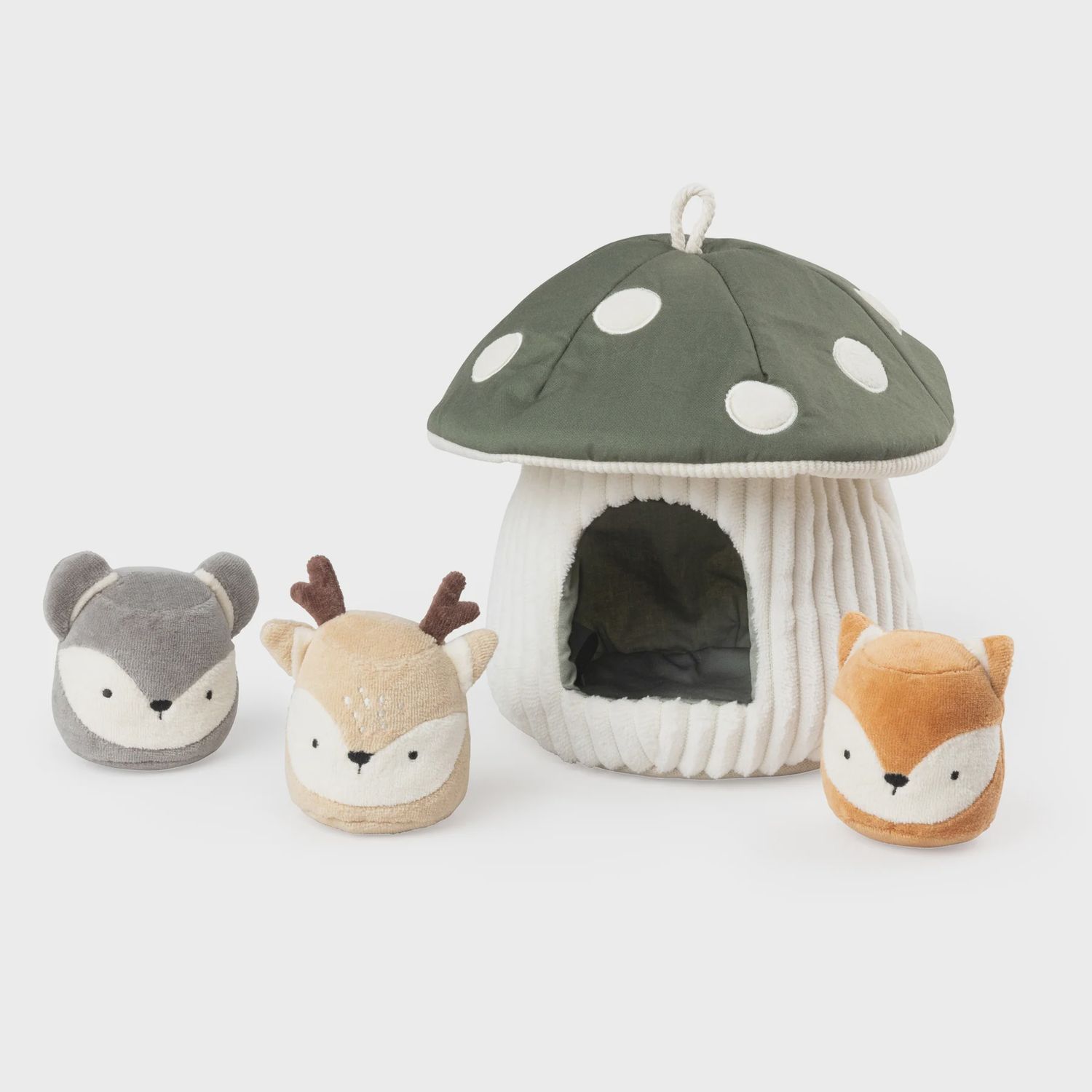 Sebra - Activity toy, hide &amp; seek, mushroom