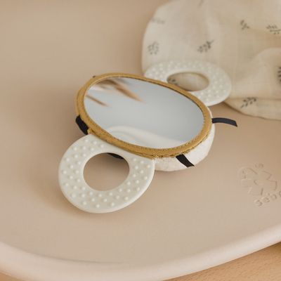 Sebra - Activity rattle with mirror, Billy the bee