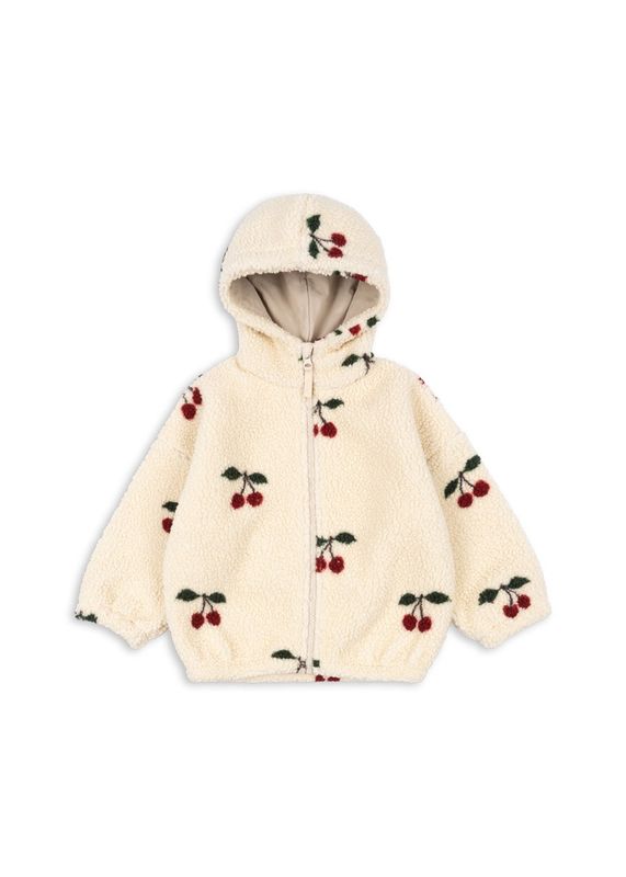 Konges Slojd - Teddy hoodie cherry