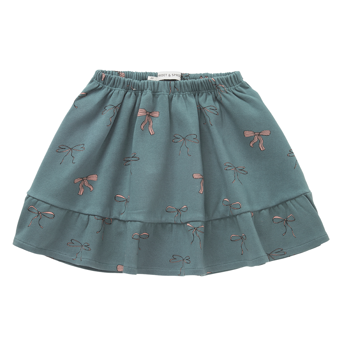 Sproet &amp; Sprout - Rokje ruffle bow green