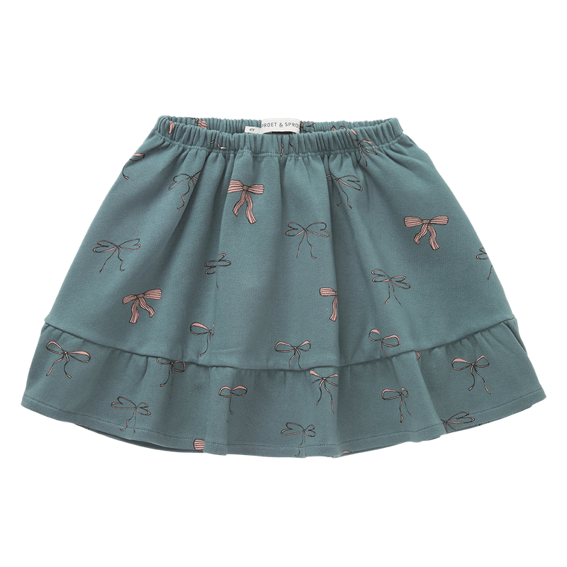 Sproet &amp; Sprout - Rokje ruffle bow green