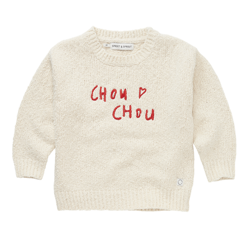 Sproet &amp; Sprout - Sweater Chouchou ivory