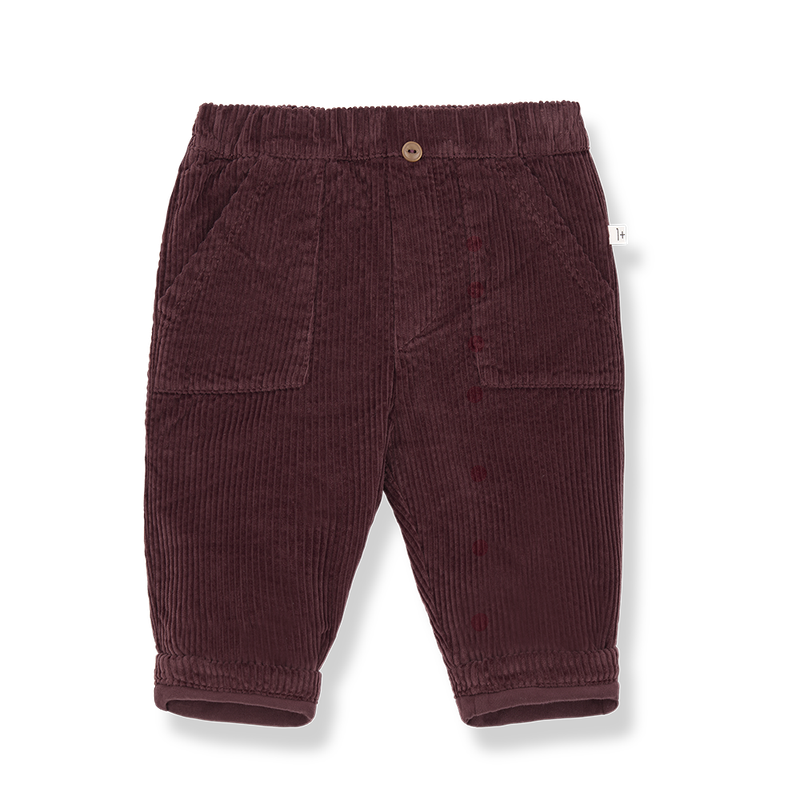 1+ in the family - Broek rib bordeaux louis