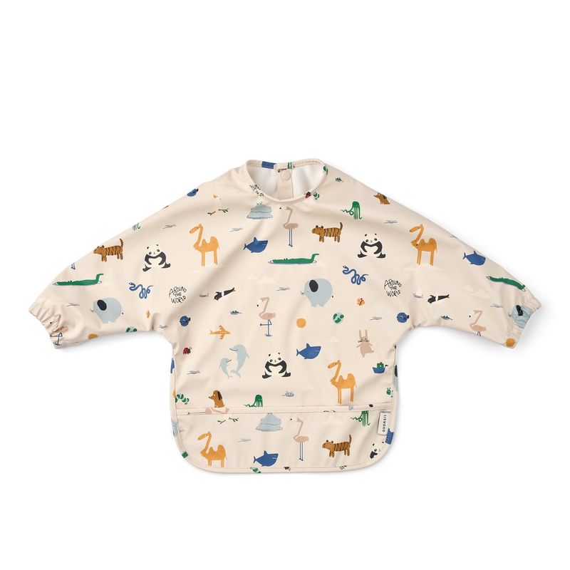 Liewood - Merle Cape bib Around the world