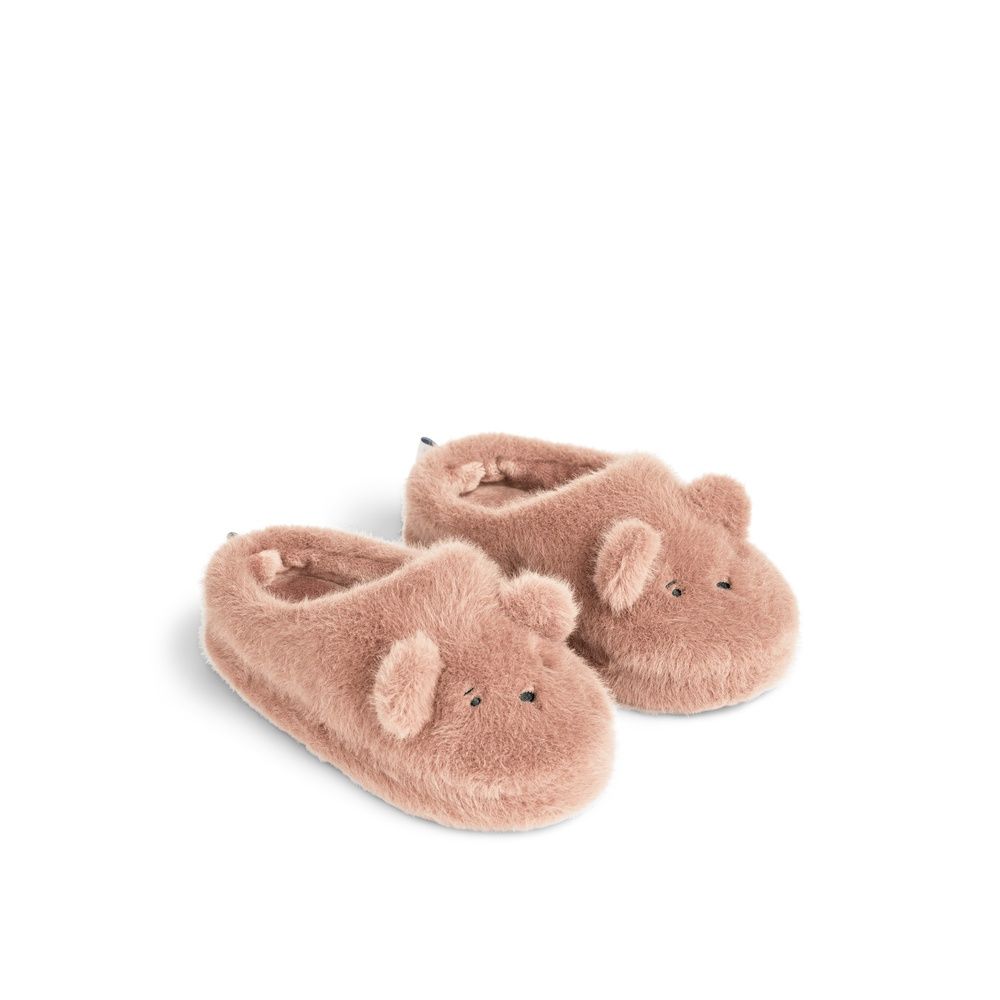Liewood - Aviaja Bear Slippers Nude