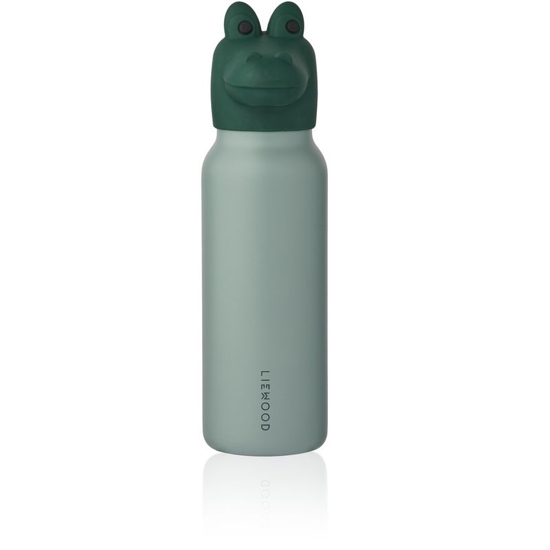 Liewood - Falk Water Bottle With Crocodile Lid 350 ml