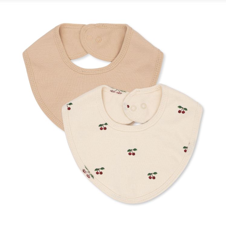 Konges Slojd - Classic bib 2pack, Color: Cherry