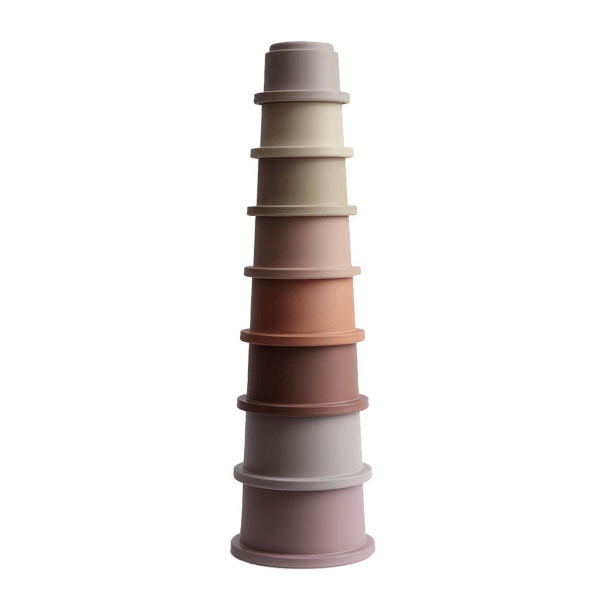 Mushie - Stacking Cups PASTEL
