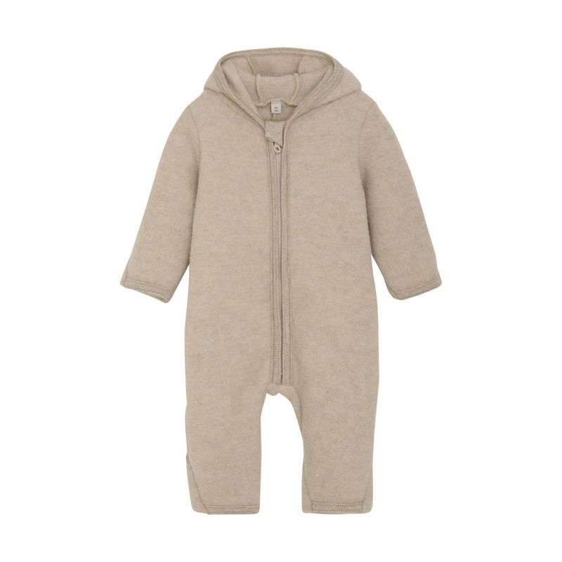 Huttelihut - Buitenpakje wol fleece - Camel Melange