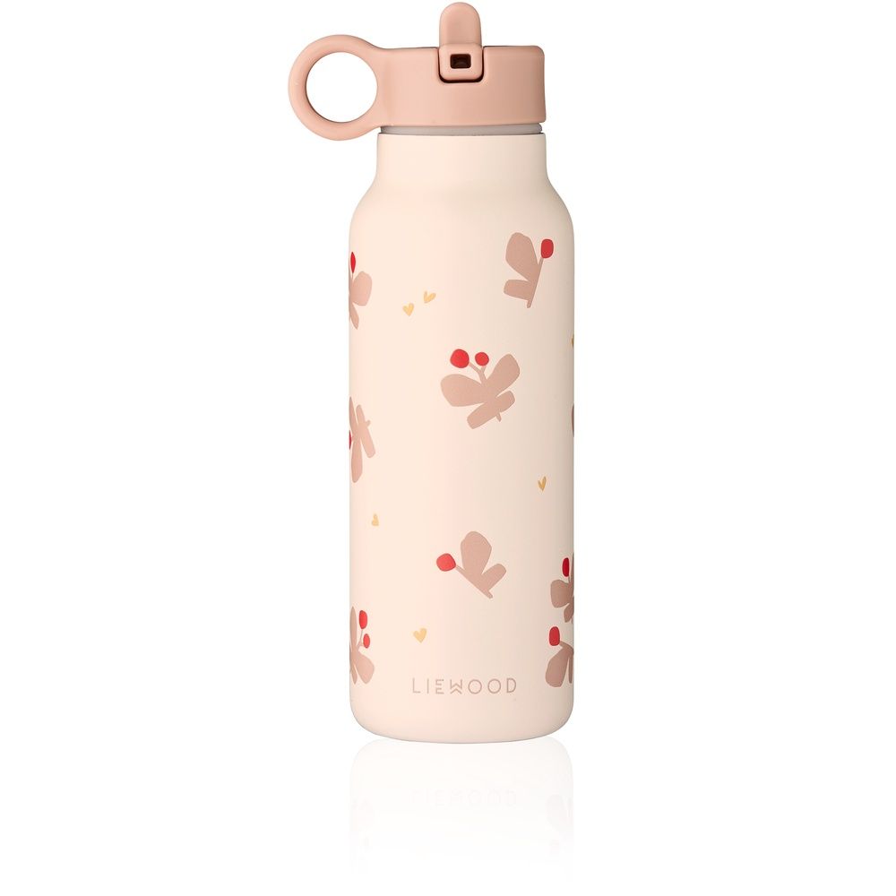 Liewood - Falk water bottle butterfly apple blossom 350ml