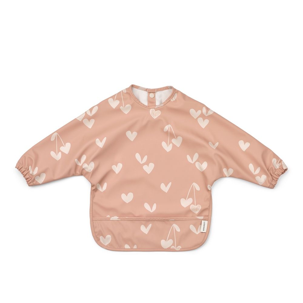 Liewood - Merle Printed cape bib sweethearts