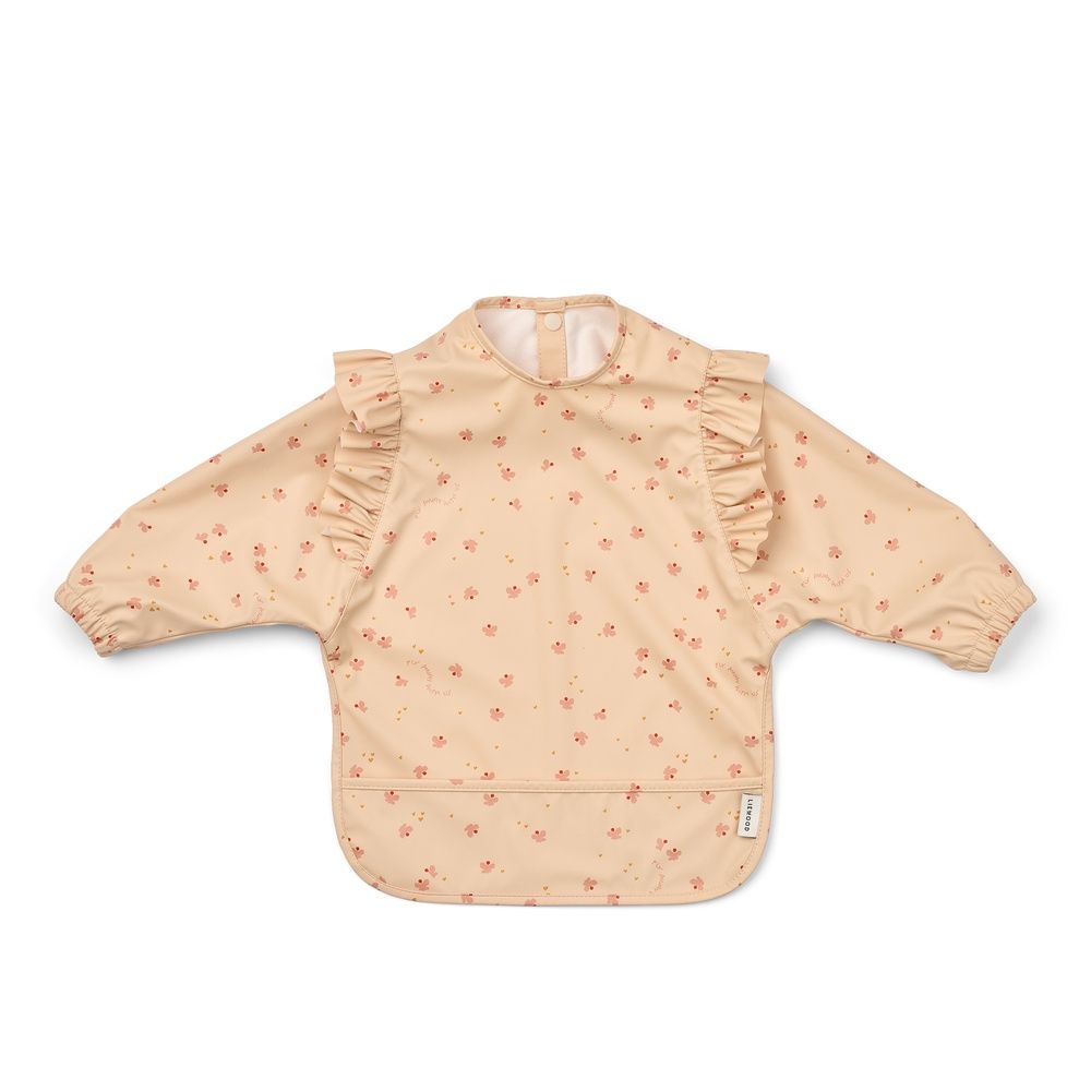 Liewood - Merle ruffle cape bib mini butterfly