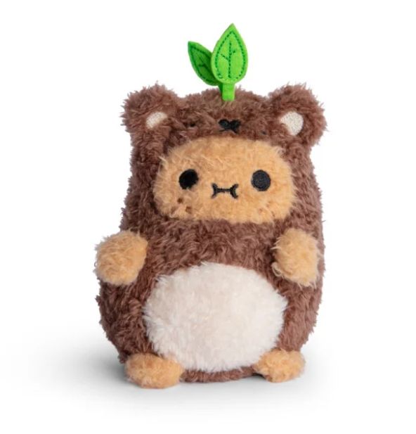Noodoll - Mini sittingplush toy -BrownieRicespud