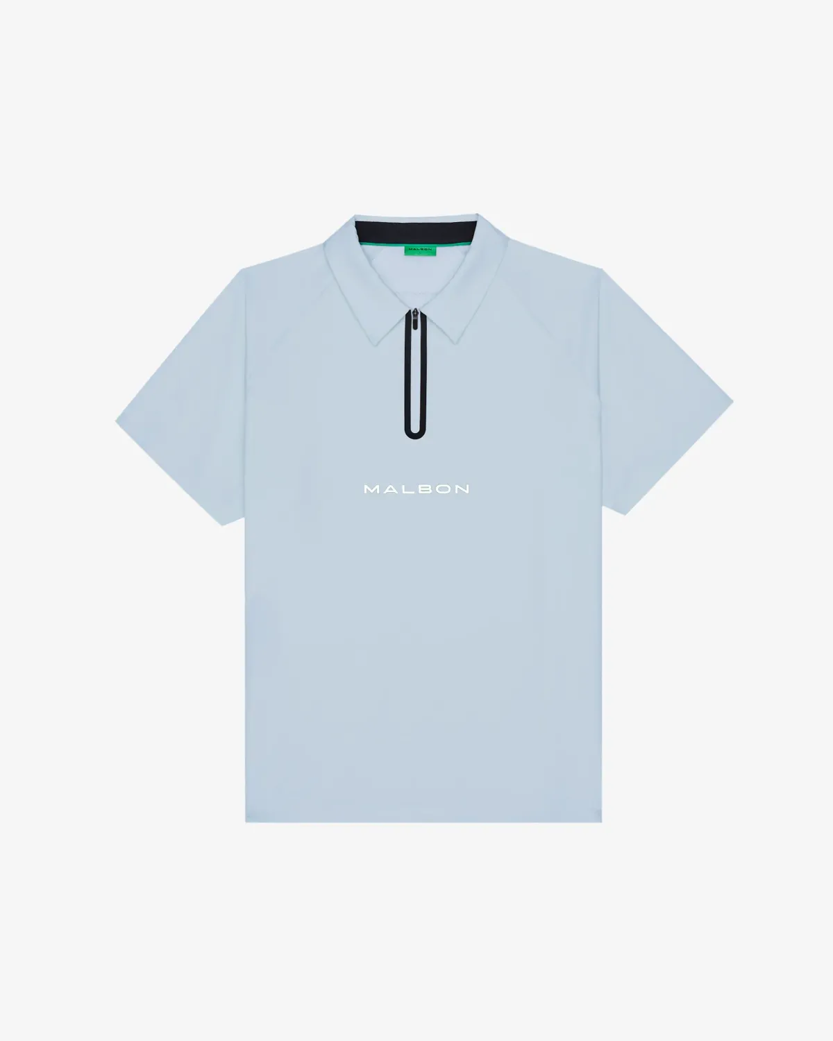Malbon Blue Raglan Polo