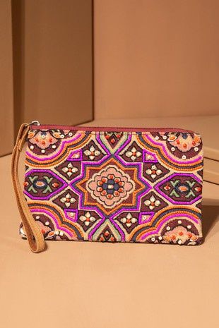 Lucy Beaded Clutch