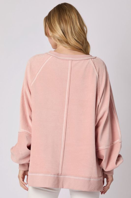 Sequin Santa Sweatshirt