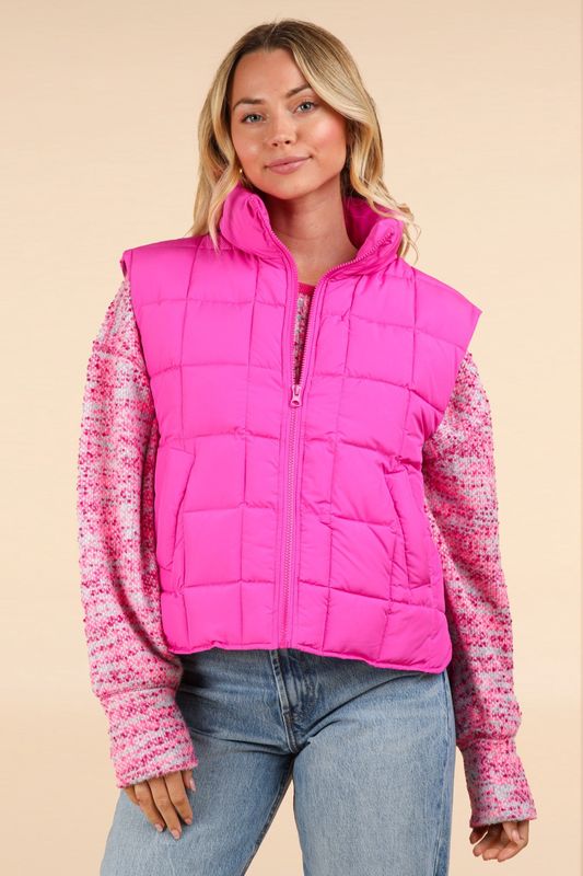 Puffer Padded Vest &quot;Reg/Plus&quot;