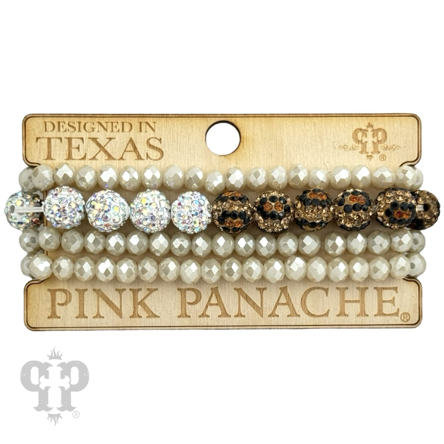 Rhinestone Beaded Bracelet set