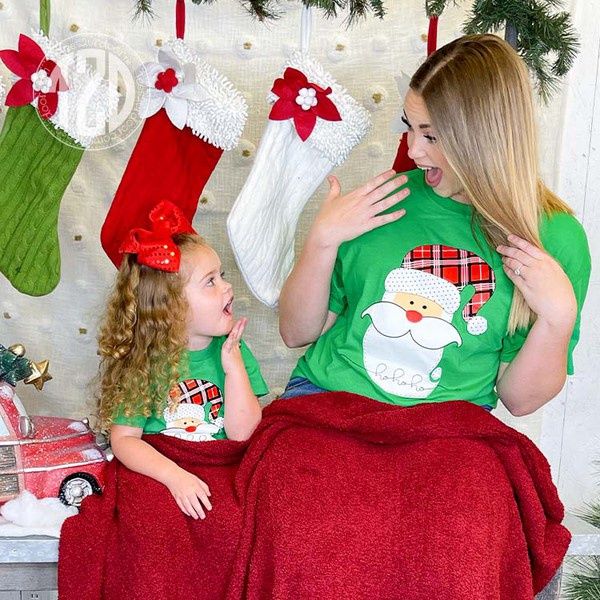Matching Festive Santa Tee &quot;Reg/Plus&quot;