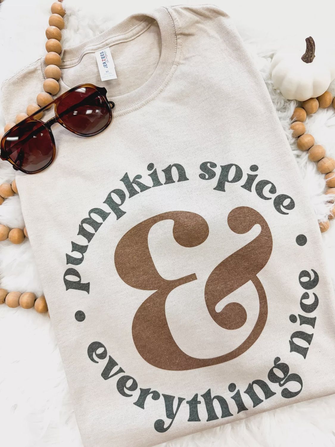 Pumpkin Spice &amp; Everything Nice Tee Reg/Plus