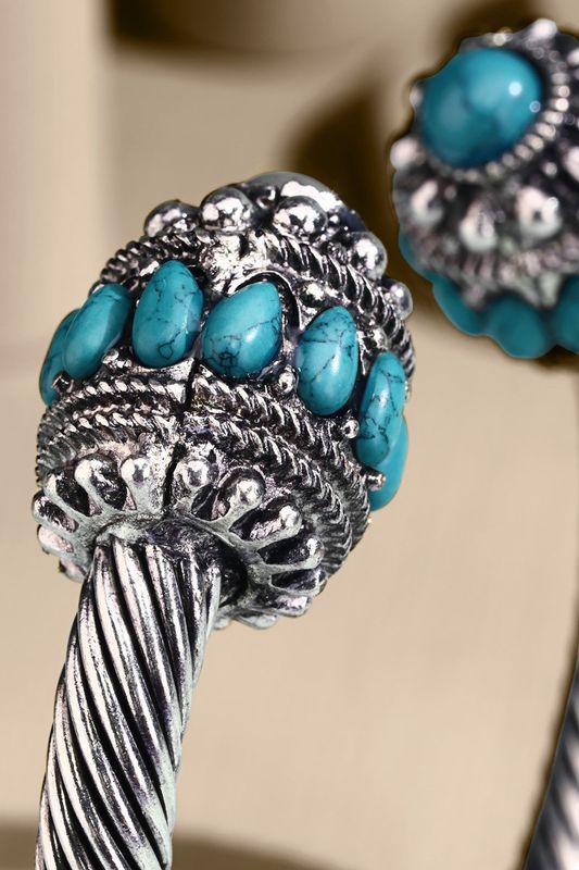 Western Cable Cuff Bracelet