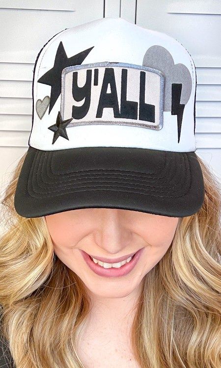 Ya&#39;ll Patch Trucker Hat