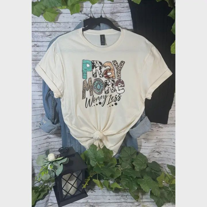 Pray More T-Shirt Reg/Plus