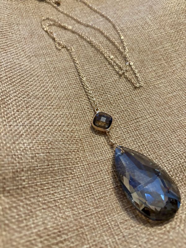 Smokey Quartz Stone Necklace