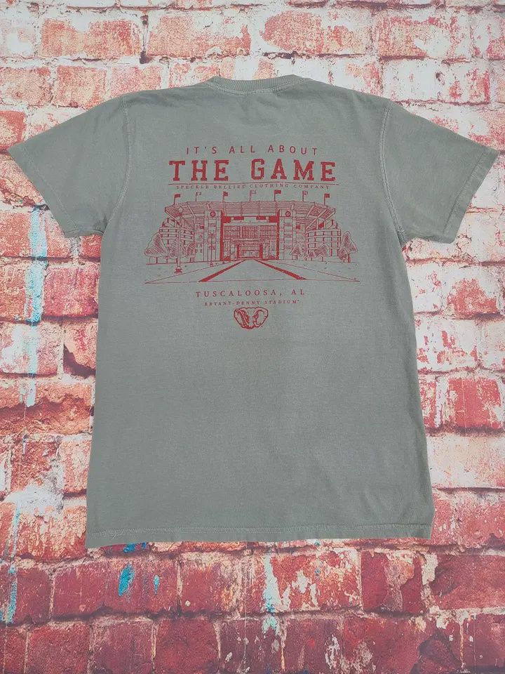 Alabama the Game Tee Grey