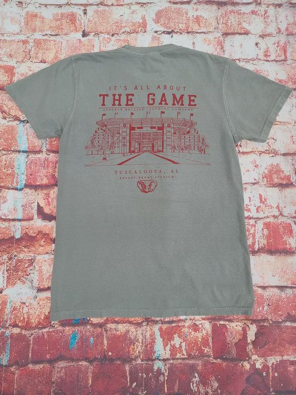 Alabama the Game Tee Grey