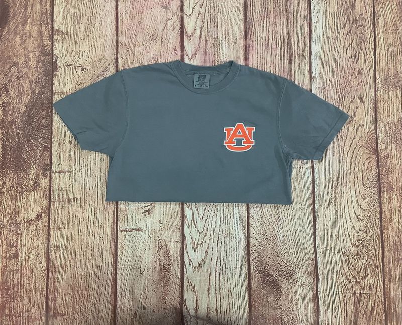 Way Eagle Aubie with Flag Tee