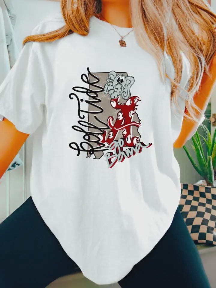 Alabama State Women&#39;s Graphic Tee