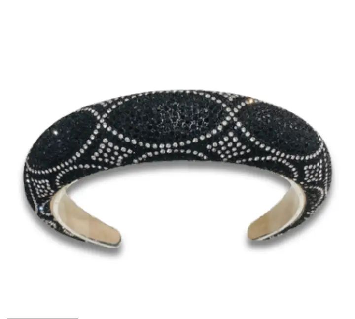 Luxe Look Patterned Rhinestone Headband
