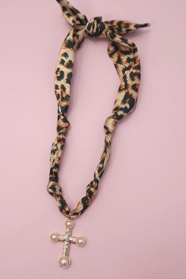 Scarf Charm Necklace-Multi Options