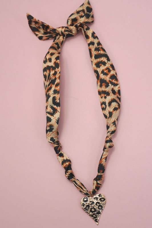 Scarf Charm Necklace-Multi Options