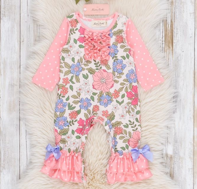 Petal Dreams Ruffle Romper