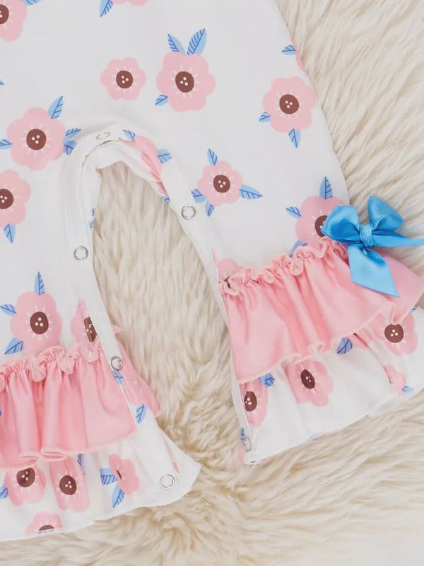 Daisy Doodle Ruffle Romper