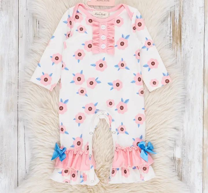 Daisy Doodle Ruffle Romper