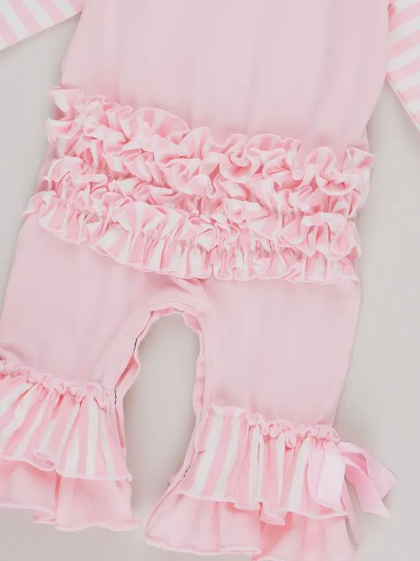 Christmas Gingerbread Romper Pajamas