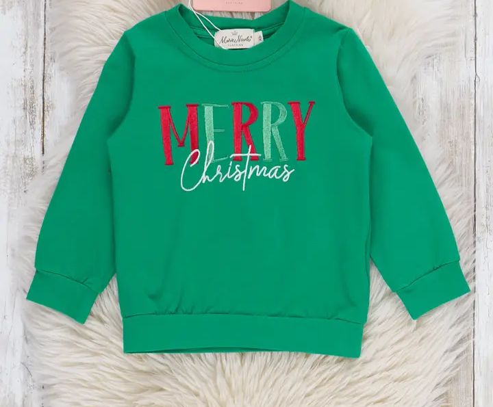 Kids Santa&#39;s Greeting Sweatshirt