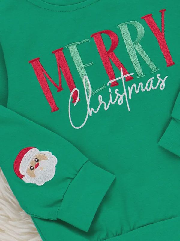 Kids Santa's Greeting Sweatshirt