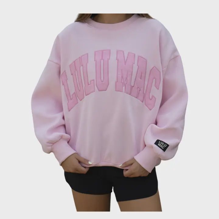 LuLu Mac Pink Sweatshirt