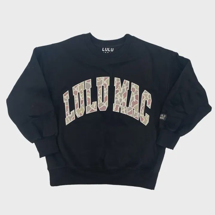 LULU Mac Sweatshirt Black/Camo