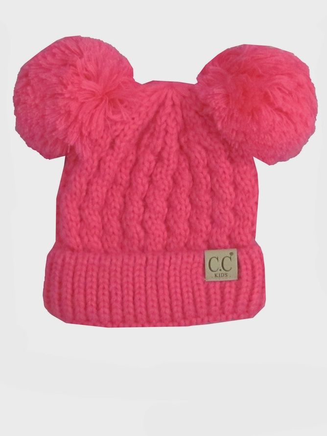 Kids C.C Beanie - Candy Pink