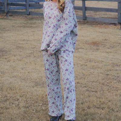 LULU Mac Waffle Pant - Camo