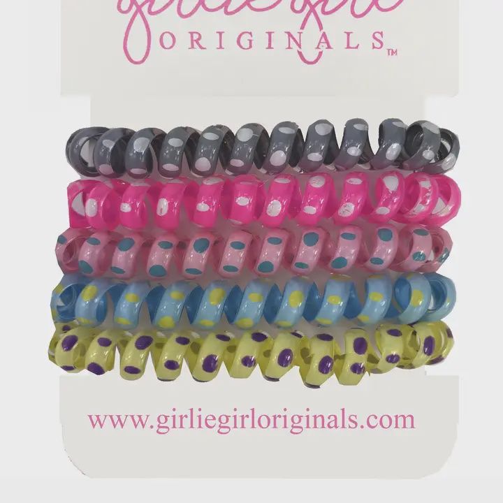 Telephone Cord Hair Ties