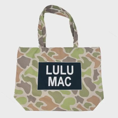 Lulu Mac Canvas Tote Camo