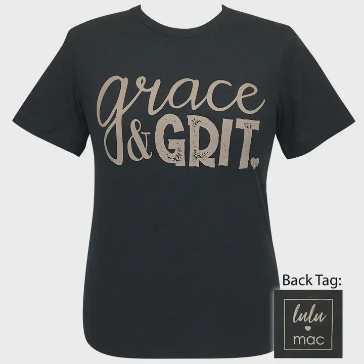 LULU Mac Grace &amp; Grit Tee - Black
