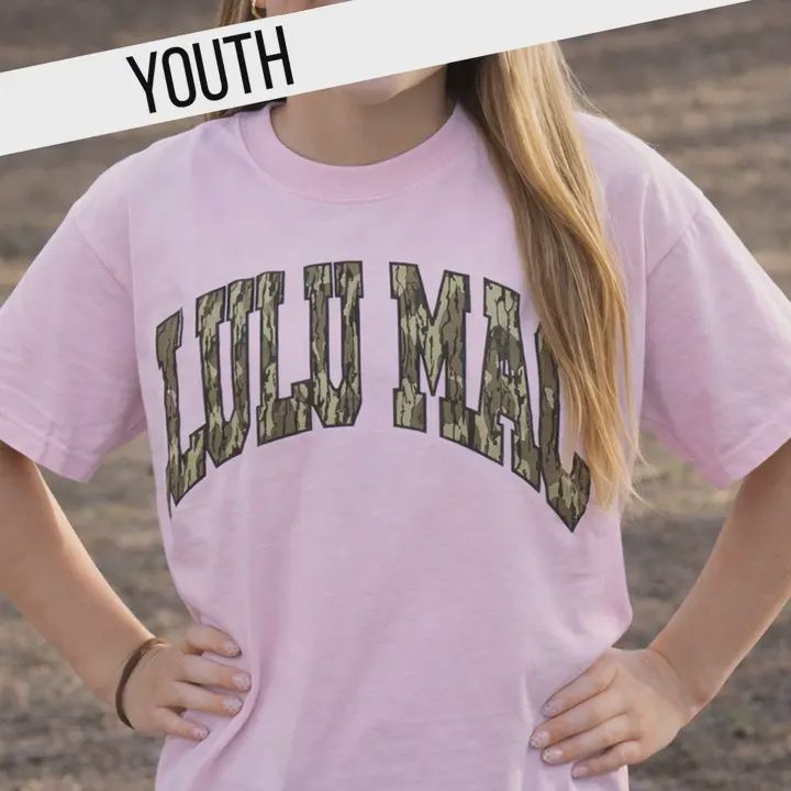LULU Mac Youth Mossy Oak T - Blossom